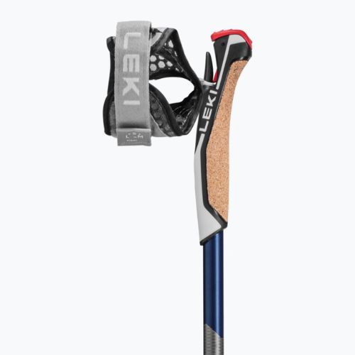 Nordic Walking Stöcke LEKI Smart Flash grau-dunkelblau 653254115