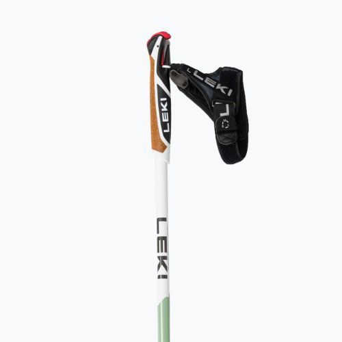 Nordic Walking Stöcke LEKI Spin Shark SL weiß-grün 65326141