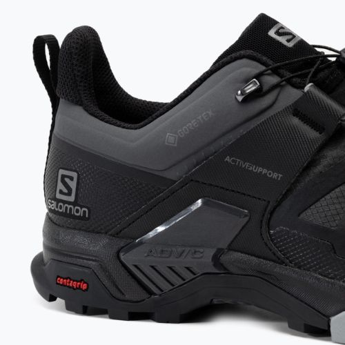 Trekkingschuhe Herren Salomon X Ultra 4 GTX schwarz-grau L413851