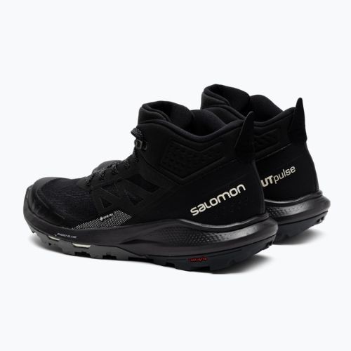 Trekkingschuhe Herren Salomon Outpulse MID GTX schwarz L415888