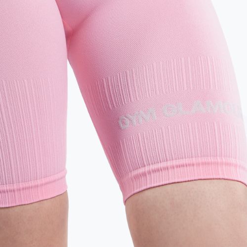 Damen Trainingsshorts Gym Glamour Bikery push up rosa 41