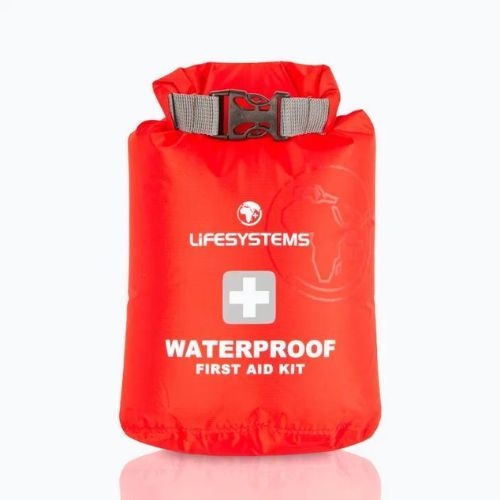 Wasserdichte Tasche für Erste-Hilfe-Set Lifesystems Mountain First Aid Kit Dry Bag rot LM2712