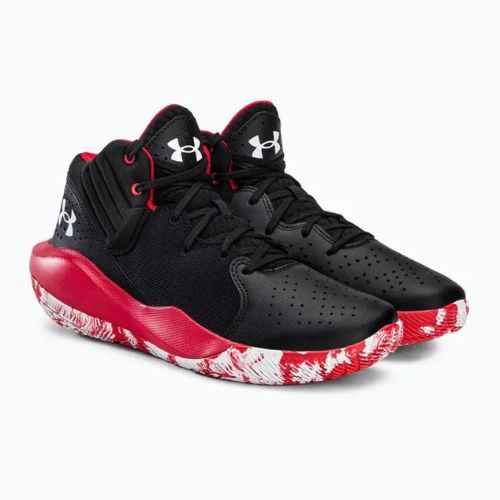 Basketballschuhe Herren Under Armour Jet '21 2 schwarz-rot 32426-2