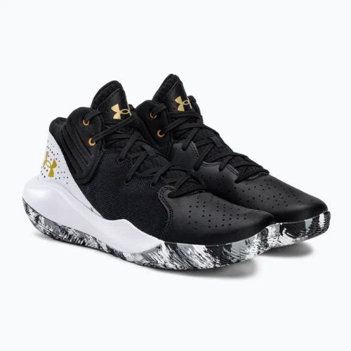 Basketballschuhe Herren Under Armour schwarz-weiß Jet '21 32426-6