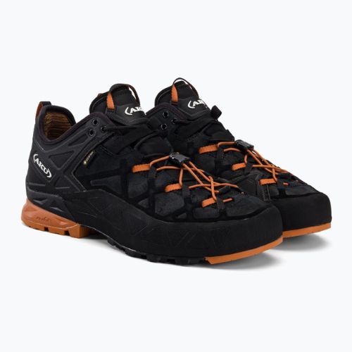 Zustiegsschuhe Herren AKU Rock Dfs GTX schwarz-orange 722-18-7
