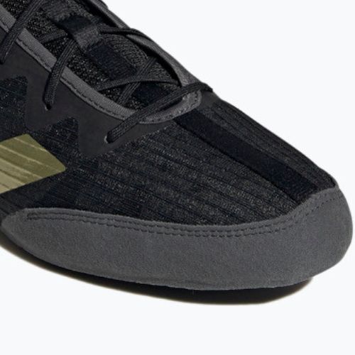 Boxschuhe adidas Box Hog 4 schwarz-gold GZ6116