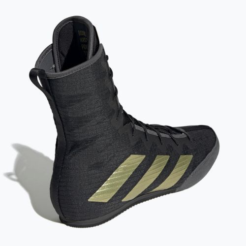 Boxschuhe adidas Box Hog 4 schwarz-gold GZ6116