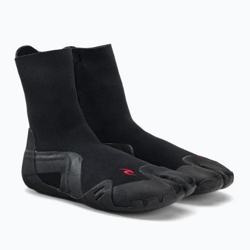 Neoprenschuhe Rip Curl Omega 3 mm S/Toe Zip 9 schwarz WBOYAM