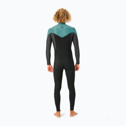 Neoprenanzug Herren Rip Curl D/Patrol Perf C/Zip 4/3 mm GB M 888 schwarz-grün 15NMFS