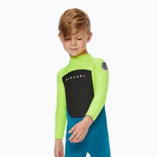 Neoprenanzug Kinder Rip Curl Groms Omega 3/2GB B/Zip 1599 grün-blau 118BFS