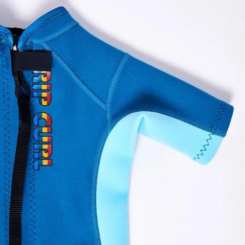 Neoprenanzug Kinder Rip Curl Groms Omega B/Zip Spring 46 blau 115BSP