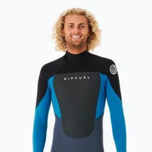 Neoprenanzug Herren Rip Curl Omega 5/3 mm GB B/Zip 7 grau-blau 113MFS