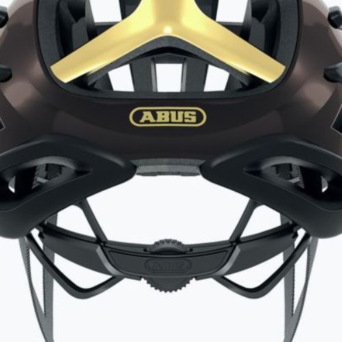 ABUS AirBreaker Fahrradhelm schwarz/gold 86830