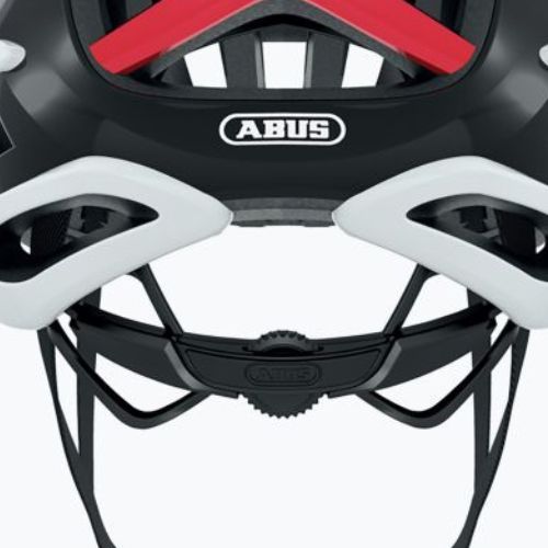 ABUS AirBreaker Fahrradhelm weiß und rot 86836