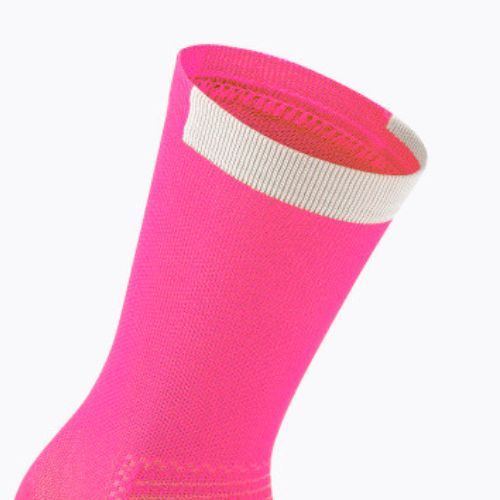 Fahrradsocken ASSOS GT C2 rosa-weiß P13.6.7.41.