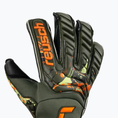 Torwarthandschuhe Reusch Attrakt Duo Evolution Adaptive Flex grün 53755-5555