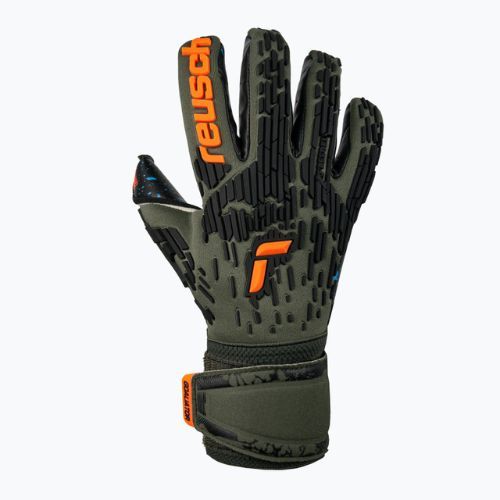 Torwarthandschuhe Reusch Attrakt Freegel Fusion Goaliator grün 53795-5555