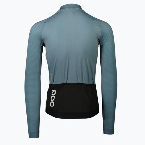 Herren-Radsport-Langarmhemd POC Essential Road poc o calcite blue