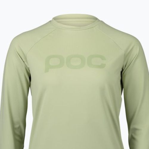 Damen Radfahren Longsleeve POC Reform Enduro Jersey prehnite green
