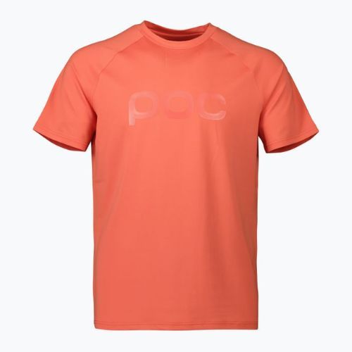 Fahrradtrikot für Männer POC Reform Enduro Tee ammolite coral