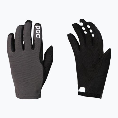 Radfahrer-Handschuhe POC Resistance Enduro sylvanite grey