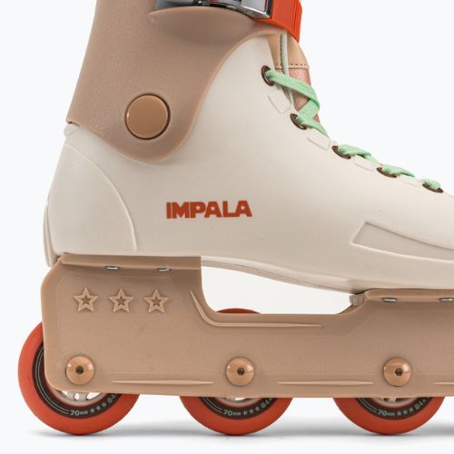 Inline-Skates Damen IMPALA Lightspeed Inline Skate weiß-beige IMPINLINE1