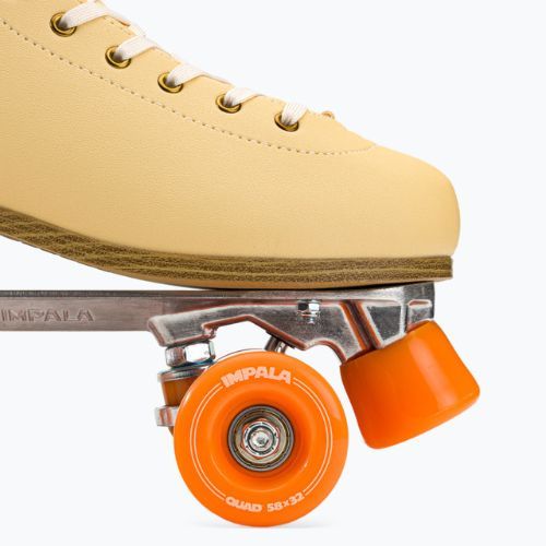 Rollschuhe IMPALA Quad Skate beige IMPROLLER1