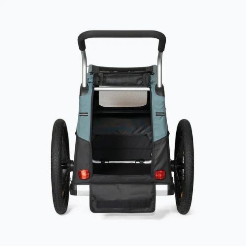 Burley Bark Ranger Hundefahrradanhänger schwarz und blau 947106