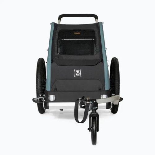 Burley Bark Ranger Hundefahrradanhänger schwarz und blau 947106