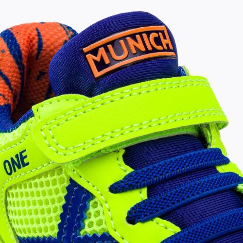 Kinder Fußballschuhe MUNICH One Kid Vco hellgrün