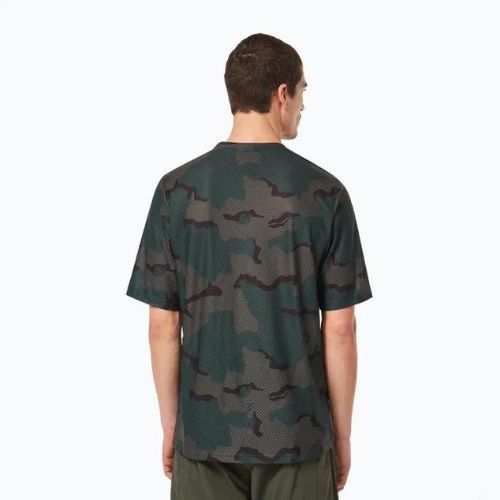 Radtrikot Herren Oakley Ride Free SS grün FOA4378