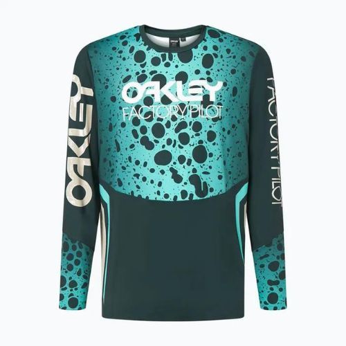 Radtrikot Herren Oakley Maven Rc LS grün FOA4443