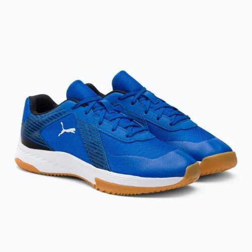 Volleyballschuhe Kinder PUMA Varion Jr blau 165856