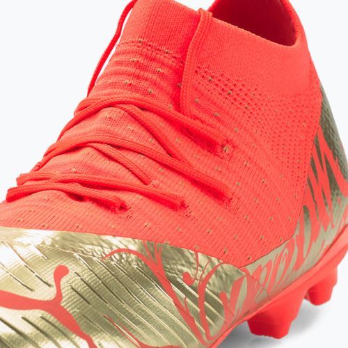 Kinder Fußballschuhe PUMA Future Z 3.4 Neymar Jr. FG/AG orange/gold 107107 01