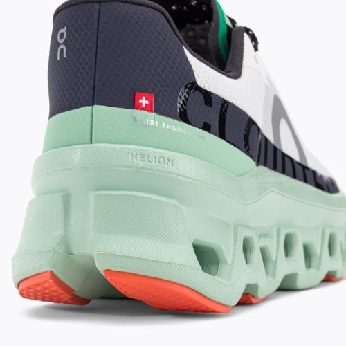 Damen Laufschuhe On Cloudmonster weiß 6198241