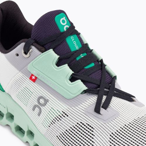 Women's On Running Cloudstratus Laufschuhe undyeu-weiß/creek