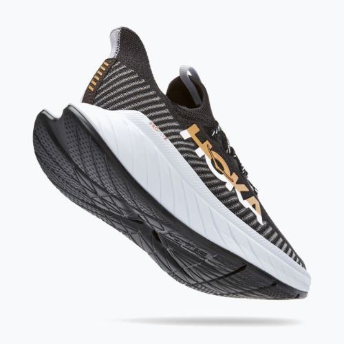 HOKA Herren Laufschuhe Carbon X 3 schwarz und weiß 1123192-BWHT