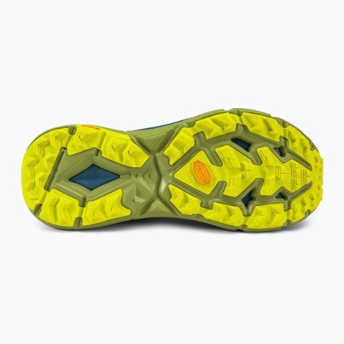 HOKA Herren Laufschuhe Mafate Speed 4 blau/gelb 1129930-SBDCT