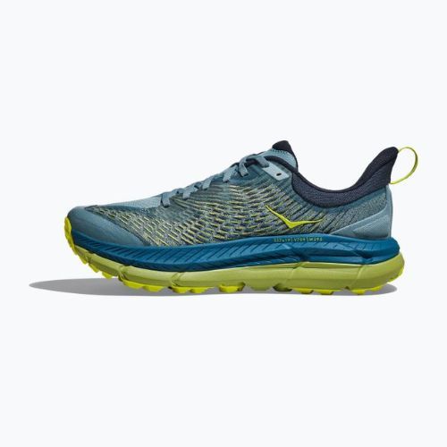 HOKA Herren Laufschuhe Mafate Speed 4 blau/gelb 1129930-SBDCT