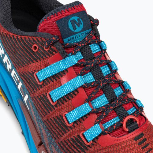 Herren Merrell Agility Peak 4 rot-blau Laufschuhe J067463