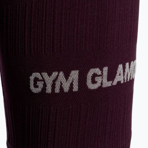 Trainingsshorts Gym Glamour push up dunkelrot 318