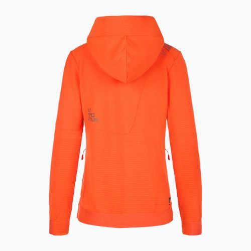Damen Kletter Sweatshirt LaSportiva Mood Hoody orange O65322322