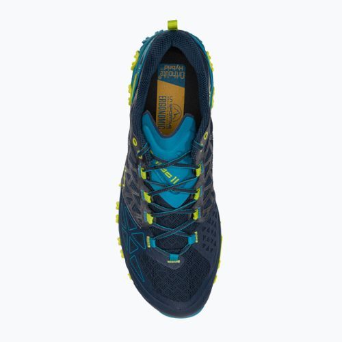 La Sportiva Herren Bushido II blau/gelb Laufschuh 36S618705