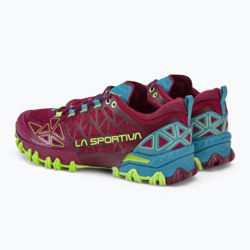 La Sportiva Bushido II Damen Laufschuh burgunderrot-blau 36T502624
