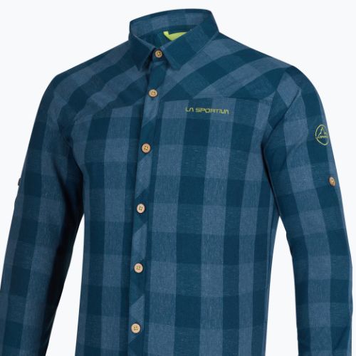 Herren-Trekkinghemd La Sportiva Anden blau F11639729