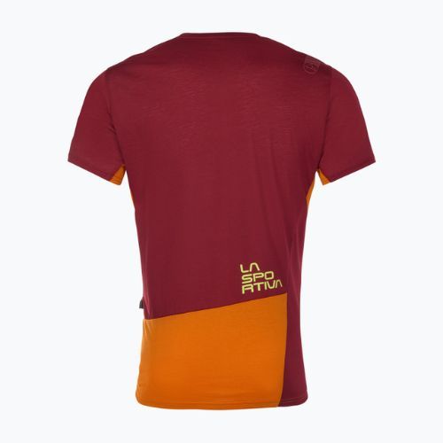 La Sportiva Herren Kletterhemd Grip orange-rot N87208320