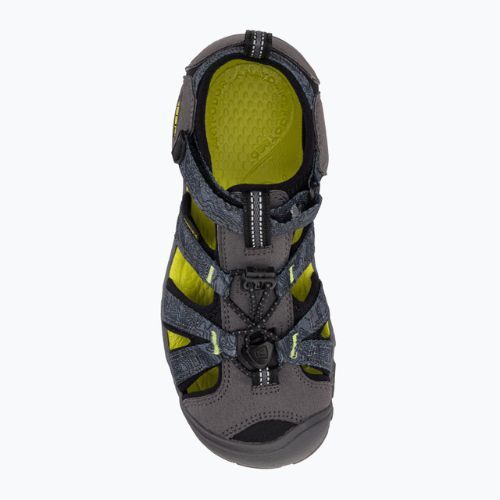 Trekkingsandalen Kinder Keen Seacamp II CNX grau-dunkelblau 126321