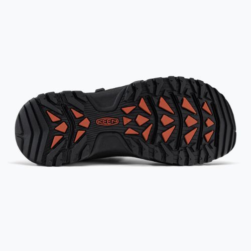 Trekkingsandalen Herren Keen Targhee III Open Toe grau 122424