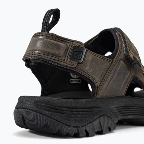 Trekkingsandalen Herren Keen Targhee III Open Toe grau 122424