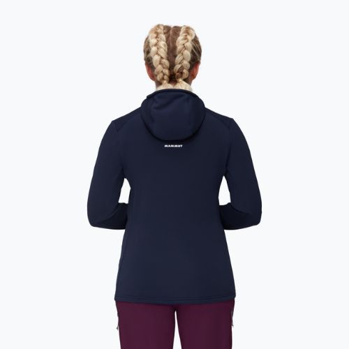 Mammut Damen-Trekking-Sweatshirt Aconcagua Light ML Hooded navy blau